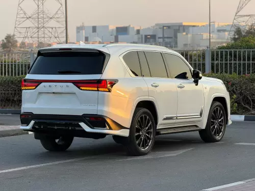 Lexus LX600 F-Sport 3.5L Petrol 2024 Model Year White Color Exterior