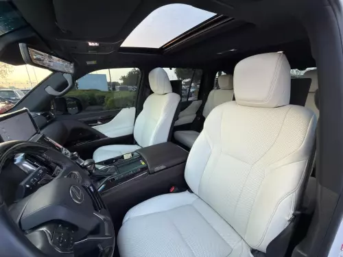 Lexus LX600 F-Sport 3.5L Petrol 2024 Model Year White Color Exterior