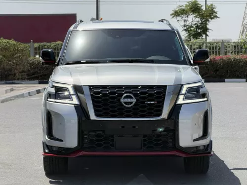 Nissan Patrol Nismo 5.7L Petrol V8 2024 Model Year Silver color Exterior