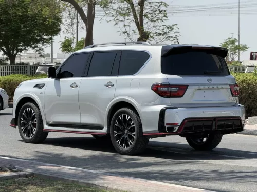 Nissan Patrol Nismo 5.7L Petrol V8 2024 Model Year Silver color Exterior