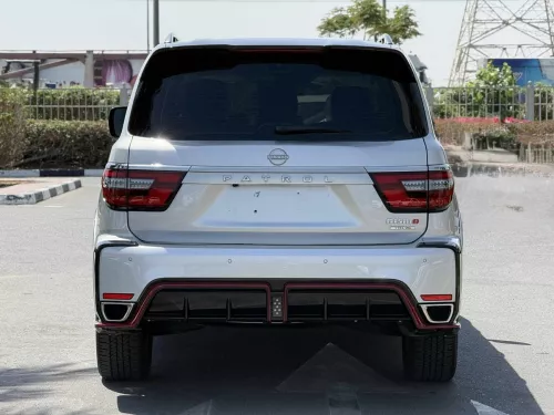 Nissan Patrol Nismo 5.7L Petrol V8 2024 Model Year Silver color Exterior