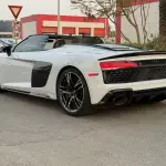 Audi R8 Spyder 5.2L Petrol 2020 Model Year White Color Exterior - Thumbnail 6