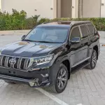 Toyota Prado Tx.l 2.7 Petrol 2016 Facelifted to 2023 Model BLack Exterior - Thumbnail 4