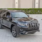 Toyota Prado Tx.l 2.7 Petrol 2016 Facelifted to 2023 Model BLack Exterior - Thumbnail 2