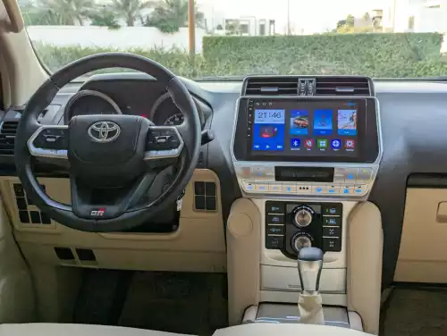 Toyota Prado Tx.l 2.7 Petrol 2016 Facelifted to 2023 Model BLack Exterior