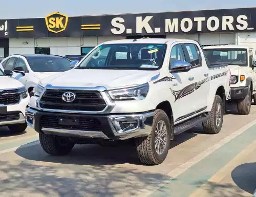 Toyota Hilux SR.5 2.7L Petrol 2025 Model Year White Color Exterior