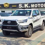 Toyota Hilux SR.5 2.7L Petrol 2025 Model Year White Color Exterior - Thumbnail 1