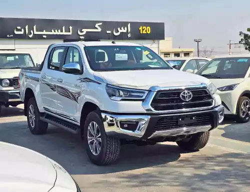 Toyota Hilux SR.5 2.7L Petrol 2025 Model Year White Color Exterior