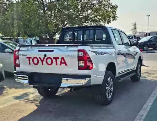 Toyota Hilux SR.5 2.7L Petrol 2025 Model Year White Color Exterior