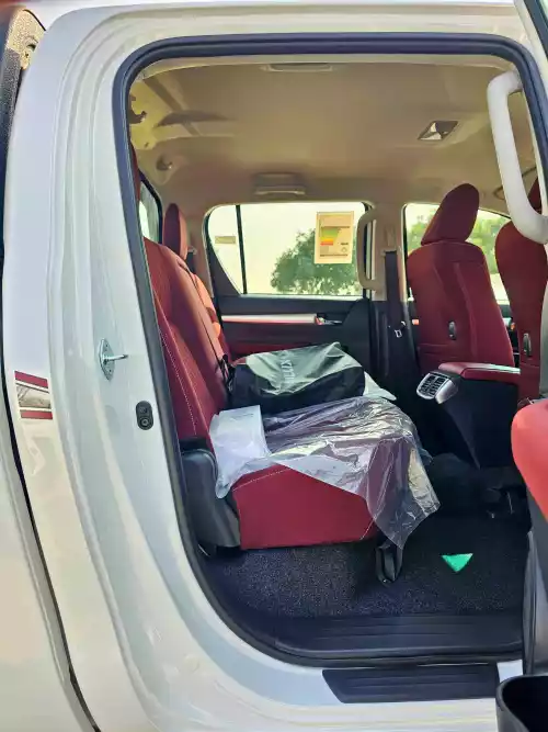 Toyota Hilux SR.5 2.7L Petrol 2025 Model Year White Color Exterior