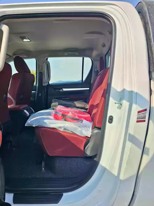 Toyota Hilux SR.5 2.7L Petrol 2025 Model Year White Color Exterior