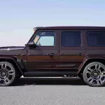 2022 Mercedes-Benz G63 AMG, G7X Onyx Concept, Mystic Brown Metallic Exterior - Thumbnail 3
