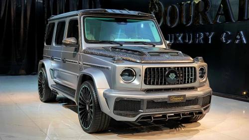 2023 Mercedes-Benz G63 AMG, G7X by Onyx Concept, Designo-Platinum Magno Exterior