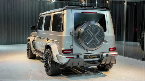 2023 Mercedes-Benz G63 AMG, G7X by Onyx Concept, Designo-Platinum Magno Exterior