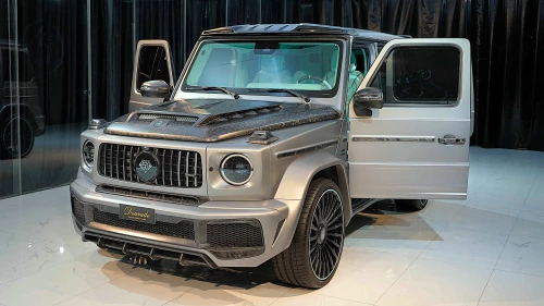 2023 Mercedes-Benz G63 AMG, G7X by Onyx Concept, Designo-Platinum Magno Exterior