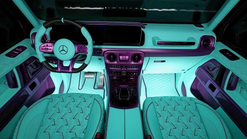 2023 Mercedes-Benz G63 AMG, G7X by Onyx Concept, Designo-Platinum Magno Exterior