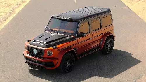 2023 Mercedes-Benz G63 AMG, G7X Rage by Onyx Concept, 1 of 5, Orange Black Exterior