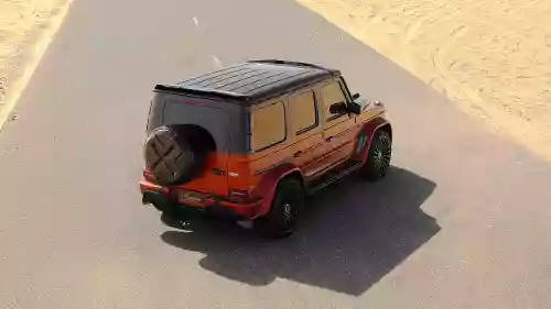 2023 Mercedes-Benz G63 AMG, G7X Rage by Onyx Concept, 1 of 5, Orange Black Exterior
