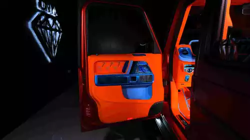 2023 Mercedes-Benz G63 AMG, G7X Rage by Onyx Concept, 1 of 5, Orange Black Exterior