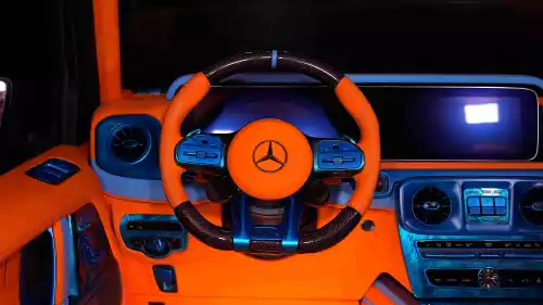 2023 Mercedes-Benz G63 AMG, G7X Rage by Onyx Concept, 1 of 5, Orange Black Exterior