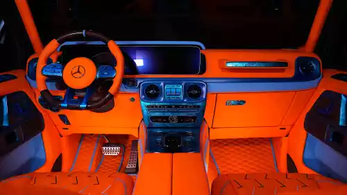 2023 Mercedes-Benz G63 AMG, G7X Rage by Onyx Concept, 1 of 5, Orange Black Exterior