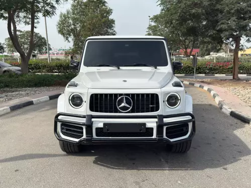 Mercedes Benz G 63 AMG, 2022 Model Year, White Color, under Warranty