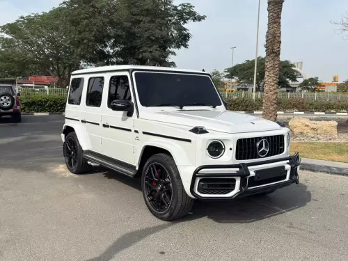 Mercedes Benz G 63 AMG, 2022 Model Year, White Color, under Warranty