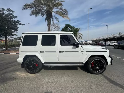 Mercedes Benz G 63 AMG, 2022 Model Year, White Color, under Warranty
