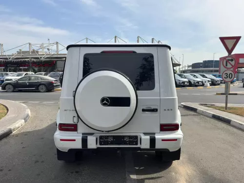 Mercedes Benz G 63 AMG, 2022 Model Year, White Color, under Warranty
