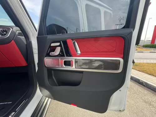 Mercedes Benz G 63 AMG, 2022 Model Year, White Color, under Warranty