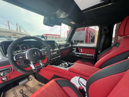 Mercedes Benz G 63 AMG, 2022 Model Year, White Color, under Warranty