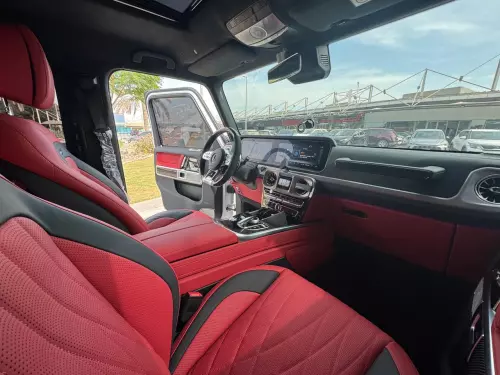 Mercedes Benz G 63 AMG, 2022 Model Year, White Color, under Warranty