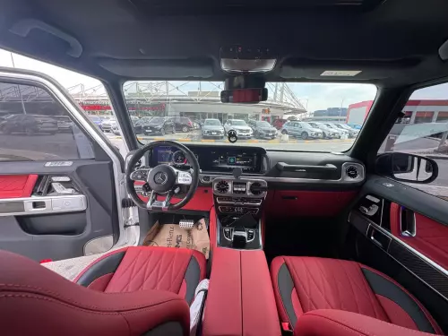 Mercedes Benz G 63 AMG, 2022 Model Year, White Color, under Warranty