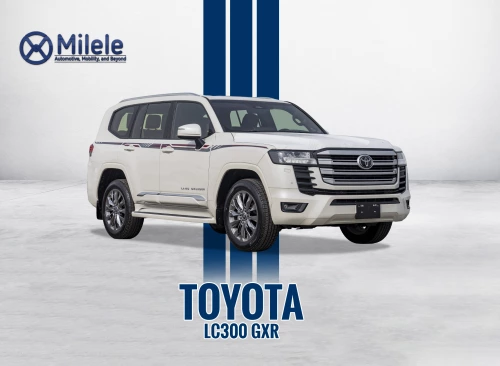 TOYOTA LAND CRUISER 300 GXR 3.3L 2025 MODEL YEAR WHITE EXTERIOR