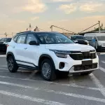 KIA Seltos 1.5L 2025 Model Year Petrol White Color Exterior  - Thumbnail 4