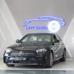 Mercedes-Benz E300 2.0L Turbo 2023 GCC with Warranty - Blue - Thumbnail 2