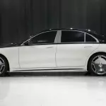 2021 Mercedes-Benz Maybach S 500 4Matic Long, Opalith White Bright and Black Exterior - Thumbnail 4