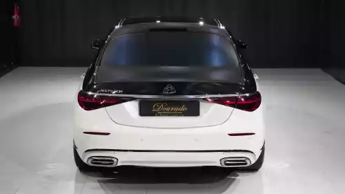 2021 Mercedes-Benz Maybach S 500 4Matic Long, Opalith White Bright and Black Exterior