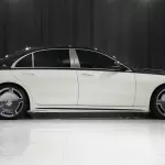 2021 Mercedes-Benz Maybach S 500 4Matic Long, Opalith White Bright and Black Exterior - Thumbnail 8