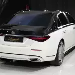 2021 Mercedes-Benz Maybach S 500 4Matic Long, Opalith White Bright and Black Exterior - Thumbnail 10