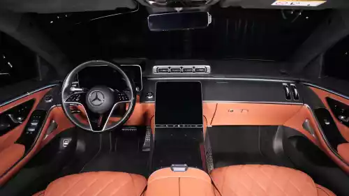 2021 Mercedes-Benz Maybach S 500 4Matic Long, Opalith White Bright and Black Exterior