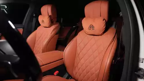 2021 Mercedes-Benz Maybach S 500 4Matic Long, Opalith White Bright and Black Exterior