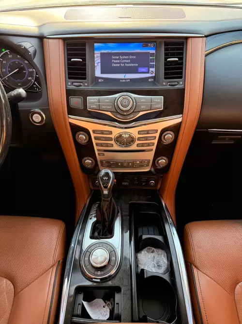 Infiniti QX80 5.6L Petrol 2019 Model Year White Color Exterior