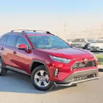 Toyota Rav4 XLE 2.5L Petrol 2023 Model Year Red Color Exterior  - Thumbnail 1