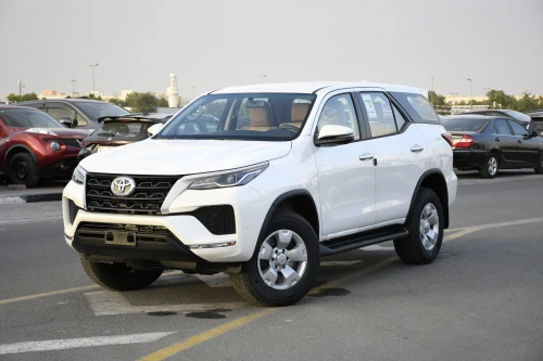 Toyota Fortuner 2.4L Diesel 2026 Model Year White Color Exterior