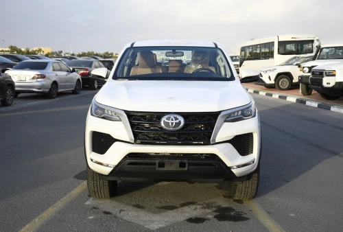 Toyota Fortuner 2.4L Diesel 2026 Model Year White Color Exterior