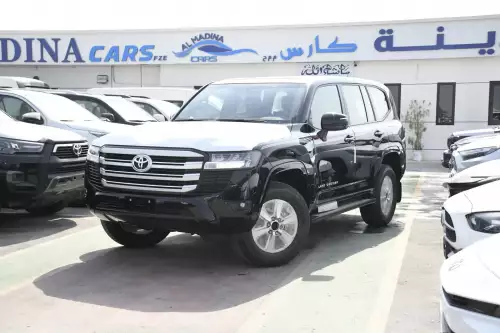 Toyota Land Cruiser GX.R 3.5L V6 Petrol 2025 Model Year Black  Color Exterior
