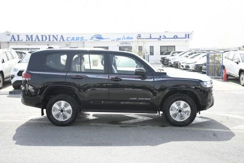 Toyota Land Cruiser GX.R 3.5L V6 Petrol 2025 Model Year Black  Color Exterior