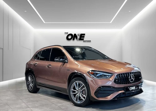 Mercedes-Benz GLA 35 2.0L Petrol 2022 Model Year Bronze Color Exterior