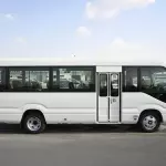 Toyota Coaster 23 Seater 2025 Model Year 2.7L Petrol White Color - Thumbnail 4